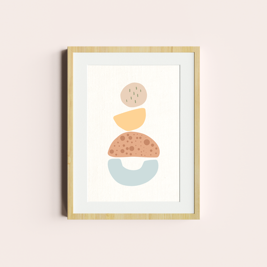 Tríptico Abstracción (III)