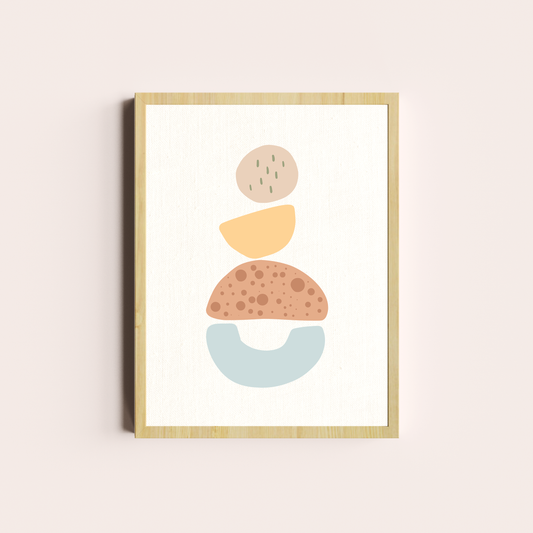 Tríptico Abstracción (III)