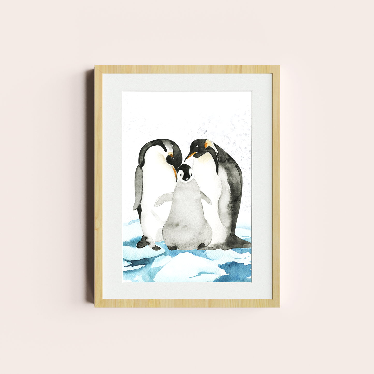 Trio de pingüinos