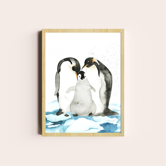 Trio de pingüinos