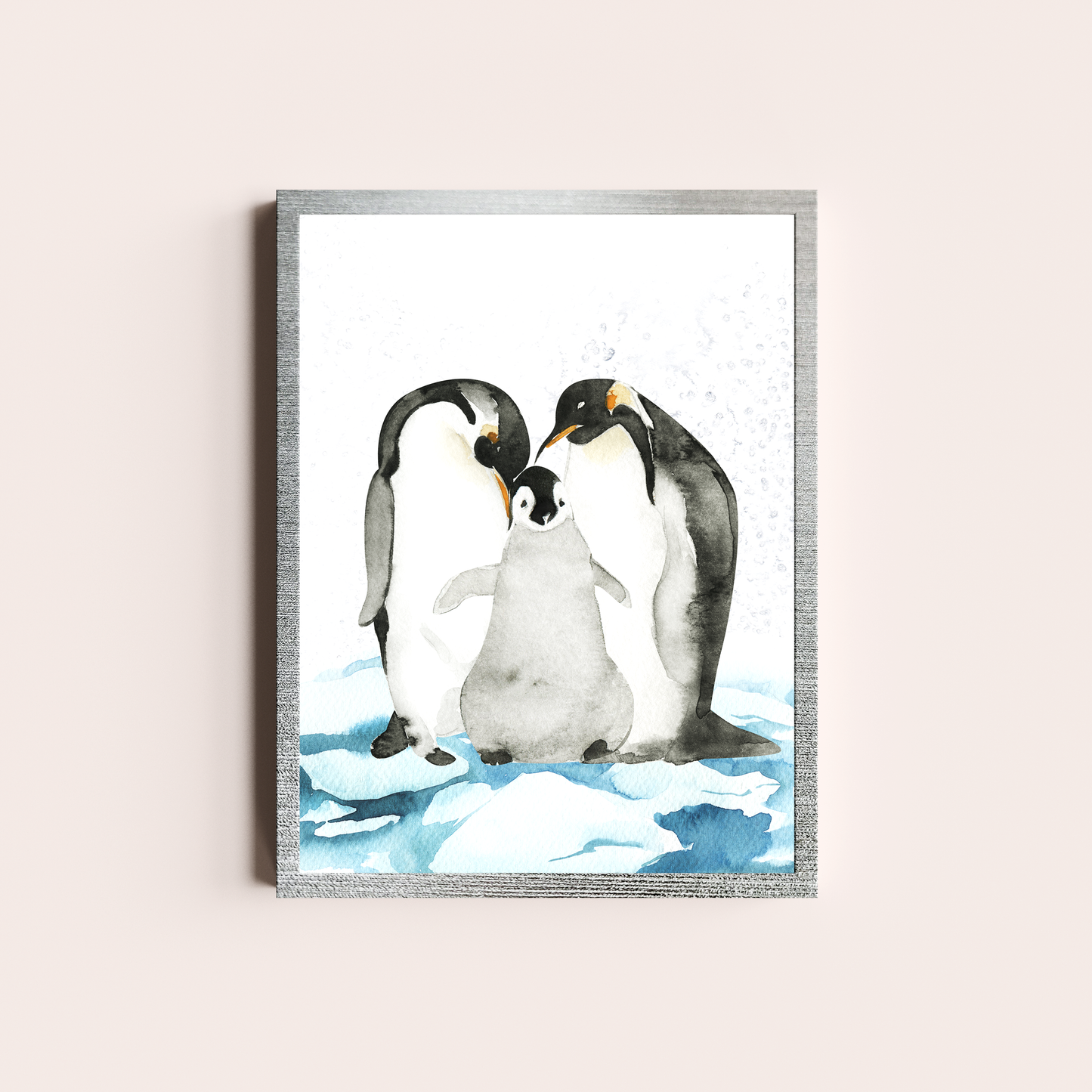 Trio de pingüinos