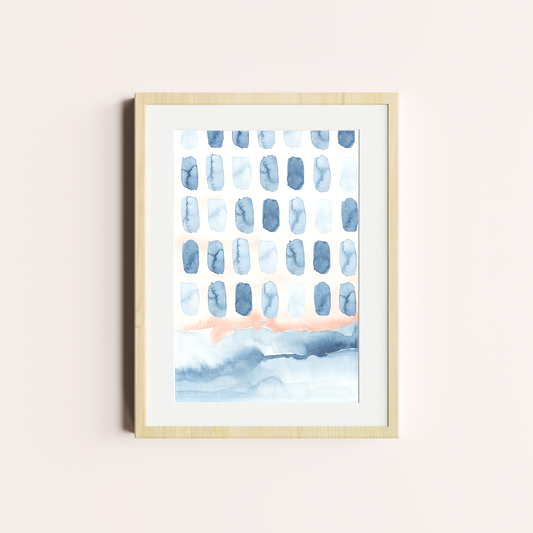 Sueño azul y rosa II