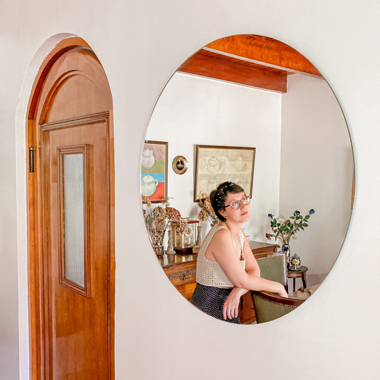 Espejo circular belga 70 cm